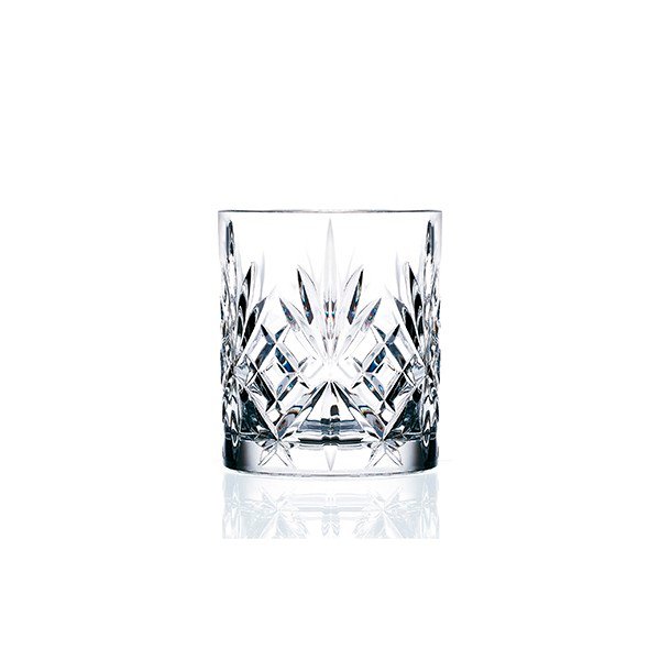 Lyngby Glas Melodia whiskeyglas, lowball, 6 stk - Bahne